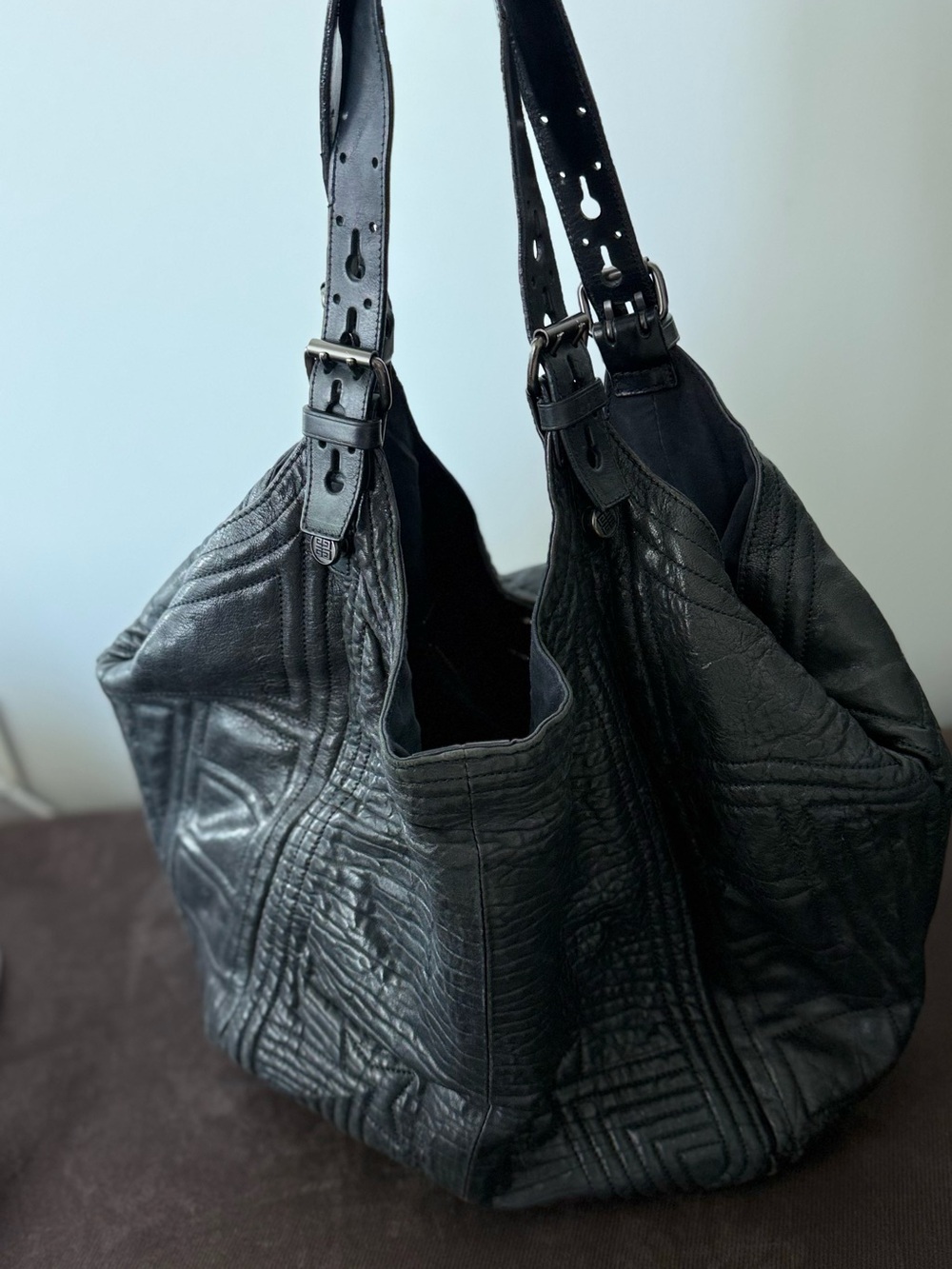 Givenchy Black Quilted Leather Shoulder Bag